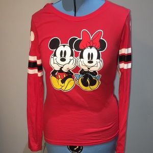 Disney Mickey and Minnie Shirt M